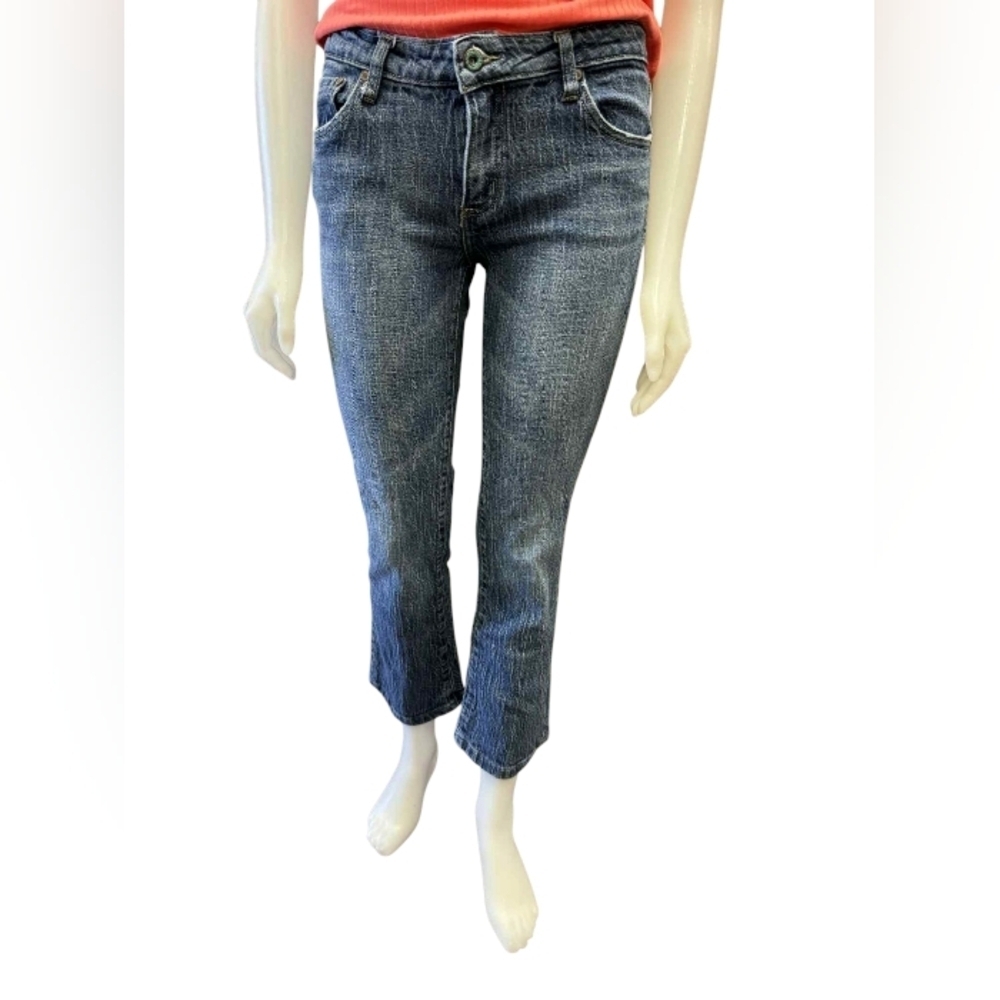 Chip And Pepper Vintage Denim Embroidered Straight Leg Jeans Size 30